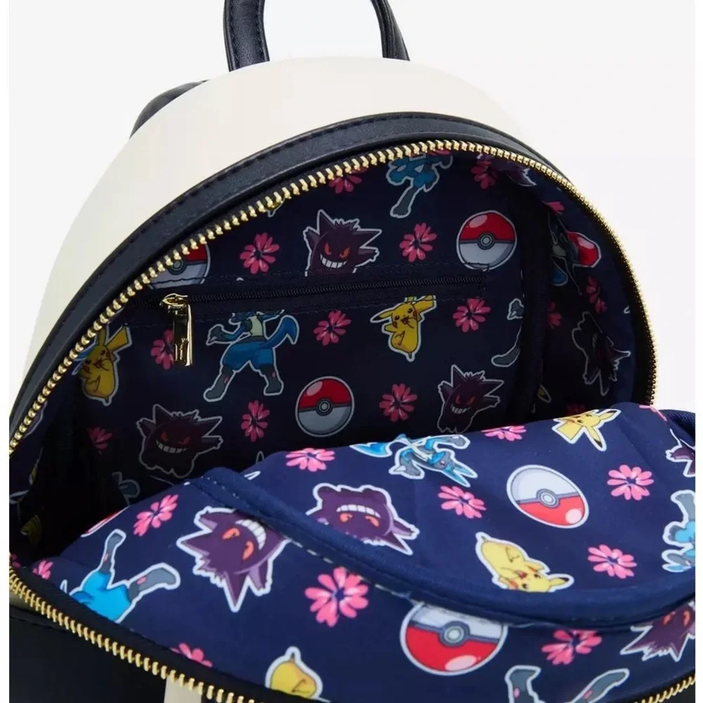 Loungefly Pokémon Ash‎ & Pokémon Floral Mini Backpack BoxLunch Exclusive